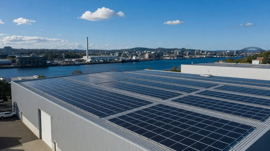 commercial solar in newcastle